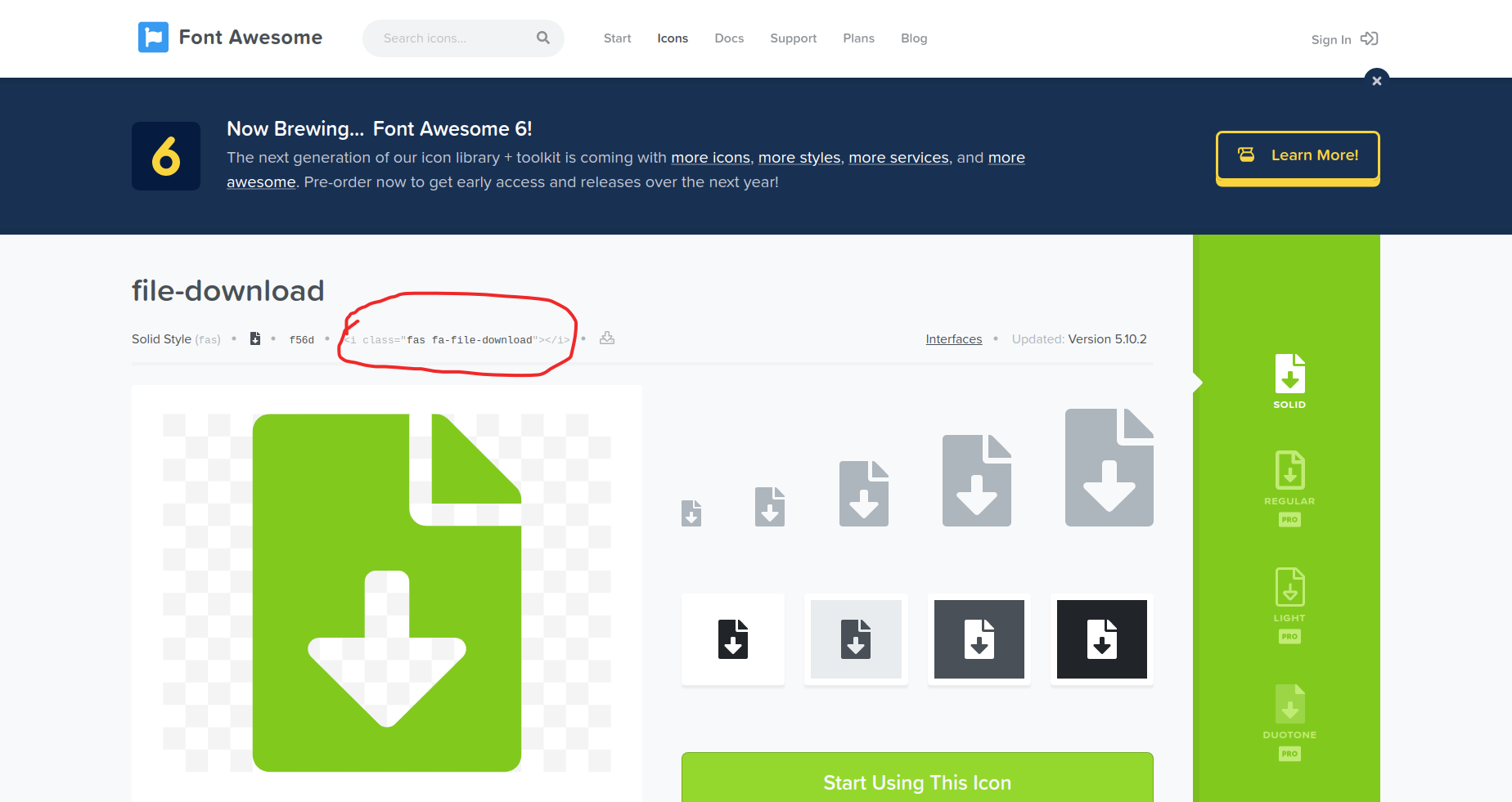 FireShot Capture 075 - File Download Icon - Font Awesome - fontawesome.com